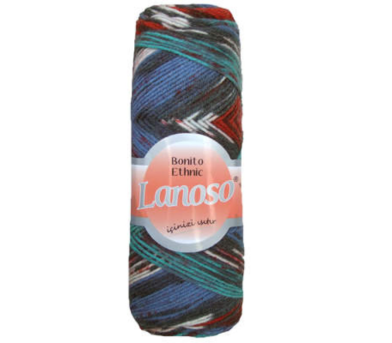 Пряжа Lanoso Bonito Ethnic 1207 Пряжа Lanoso Bonito Ethnic 1207