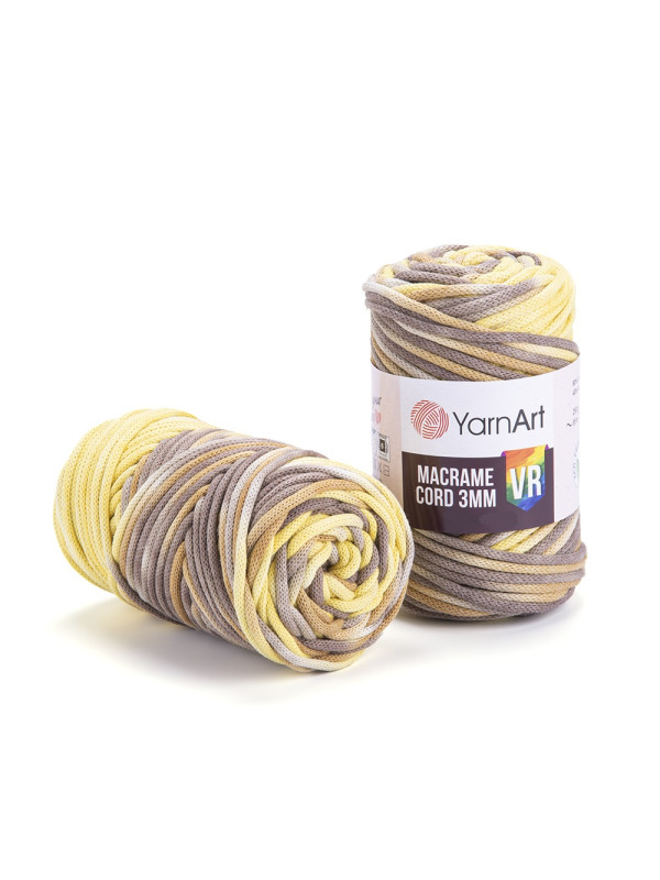 Пряжа YarnArt Macrame Cord 3mm VR 914