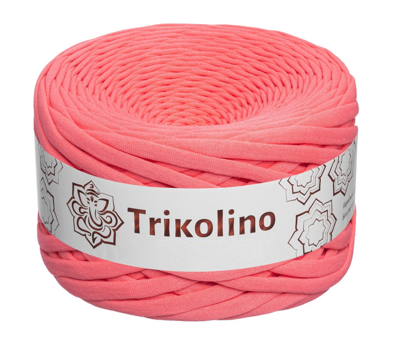Пряжа трикотажная 7-9 мм "Trikolino" 100м. Сакура
