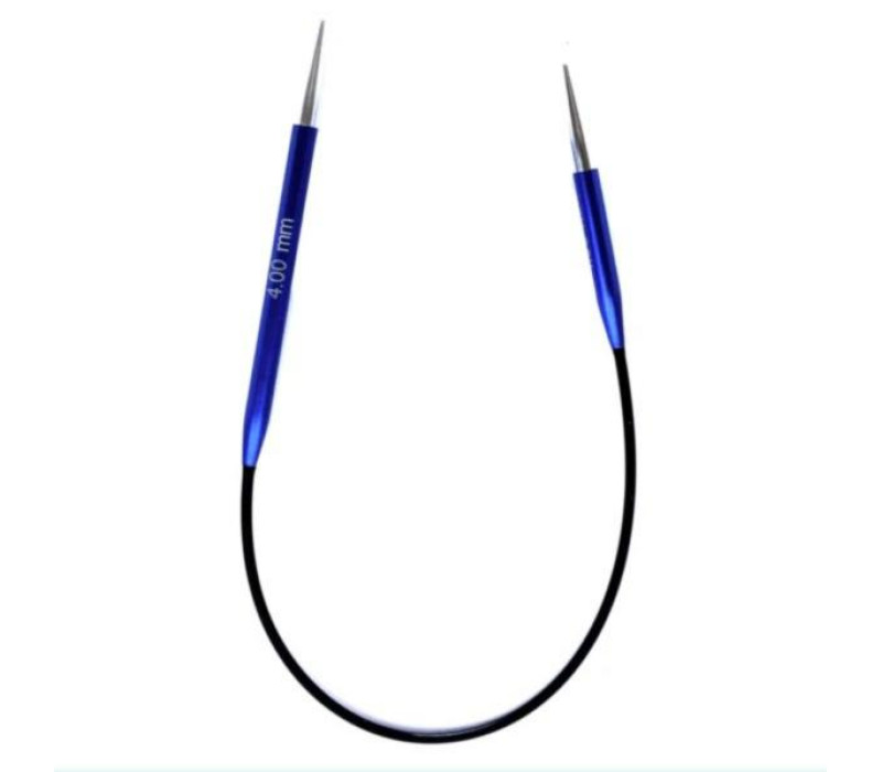 Спиці кругові 4мм 25см Zing KnitPro 47058 Спиці кругові 4мм 25см Zing KnitPro 47058
