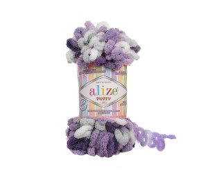 Пряжа Alize Puffy Color 5885