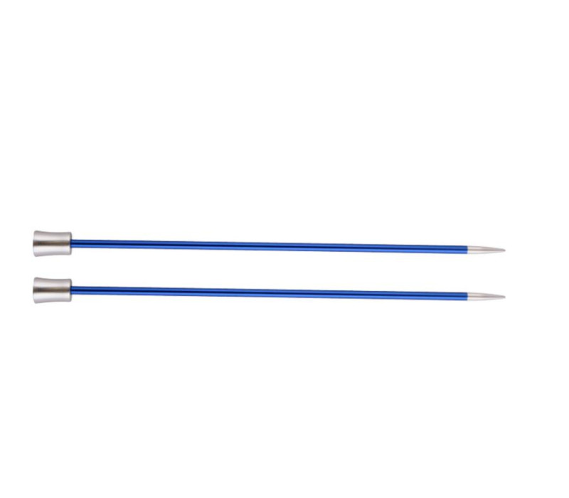 Спиці прямі 4,00мм 35см Zing KnitPro 47299 Спиці прямі 4,00мм 35см Zing KnitPro 47299