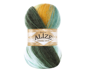 Пряжа Alize Angora Gold Batik 7098