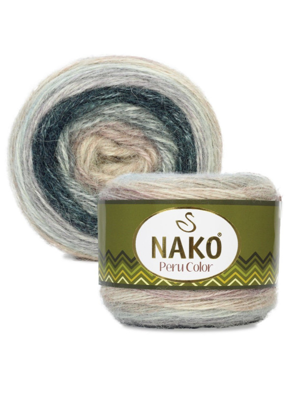 Пряжа Nako Peru Color 32417