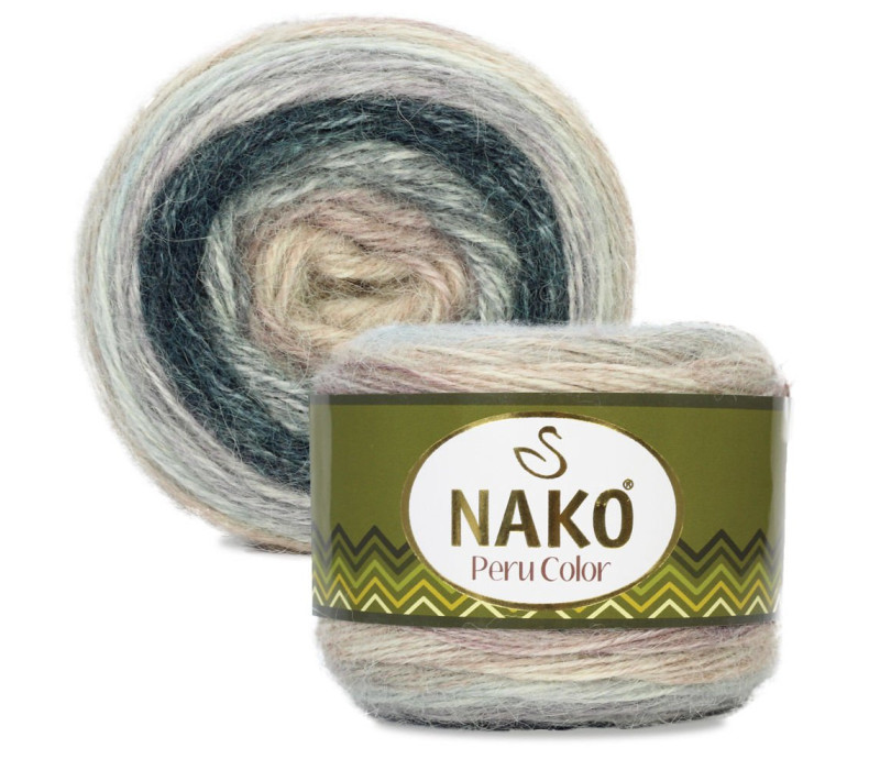 Пряжа Nako Peru Color 32417