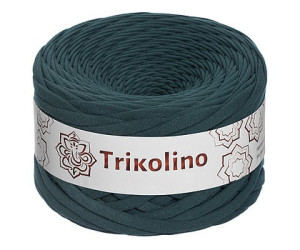 Пряжа трикотажная 7-9 мм "Trikolino" 100м. Темно-зеленый