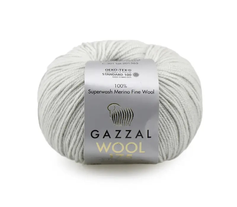 Пряжа Gazzal Wool 175 301