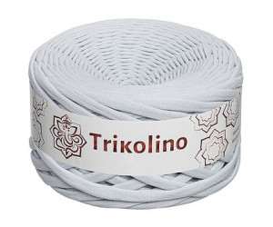 Пряжа трикотажная 7-9 мм "Trikolino" 100м. Светло-серый