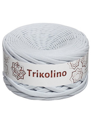 Пряжа трикотажная 7-9 мм "Trikolino" 100м. Светло-серый