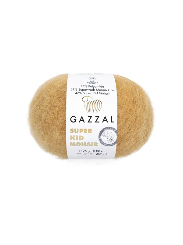 Пряжа Gazzal Super Kid Mohair 64423