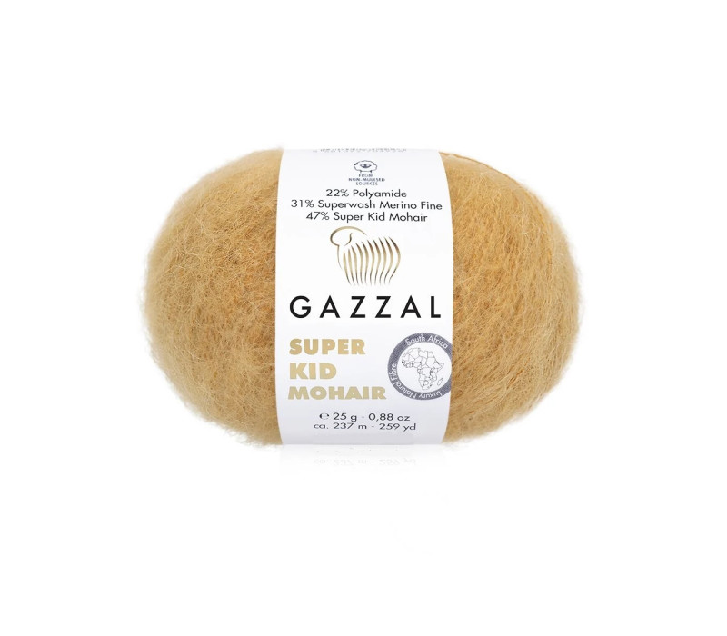 Пряжа Gazzal Super Kid Mohair 64423 Пряжа Gazzal Super Kid Mohair 64423