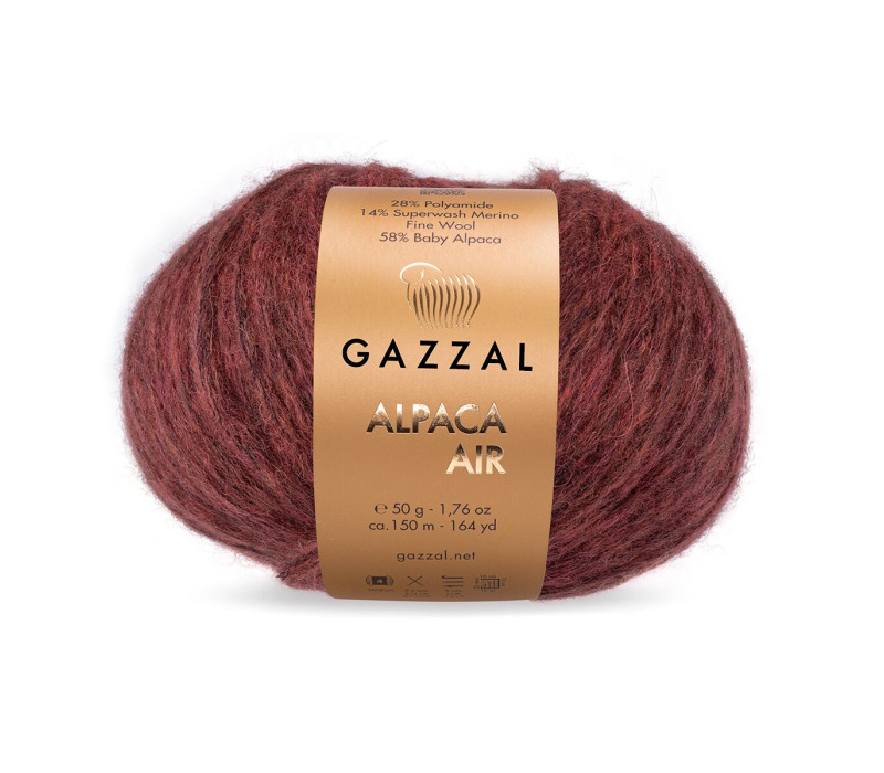 Пряжа Gazzal Alpaca Air 95 Пряжа Gazzal Alpaca Air 95