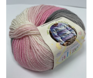 Пряжа Alize Baby Wool Batik 3245
