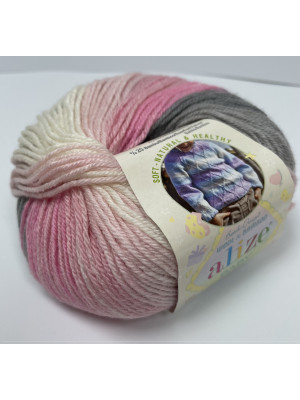 Пряжа Alize Baby Wool Batik 3245