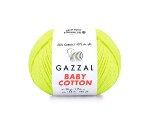 Пряжа Gazzal BabyCotton 3462