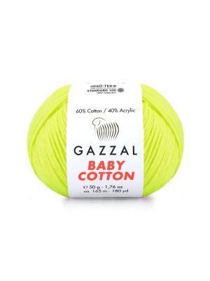 Пряжа Gazzal BabyCotton 3462