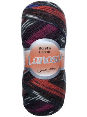 Пряжа Lanoso Bonito Ethnic 1208