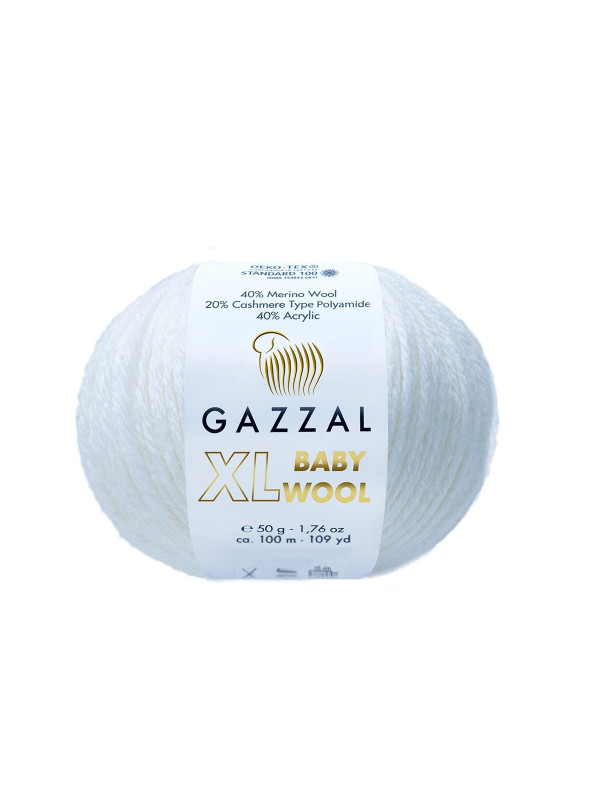 Пряжа Gazzal Baby Wool XL 801