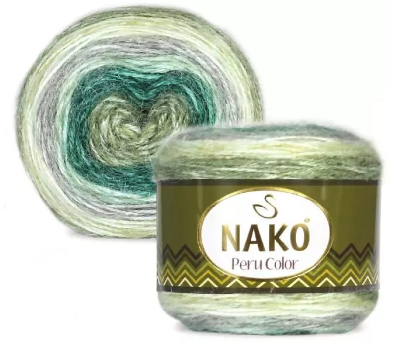 Пряжа Nako Peru Color 32418