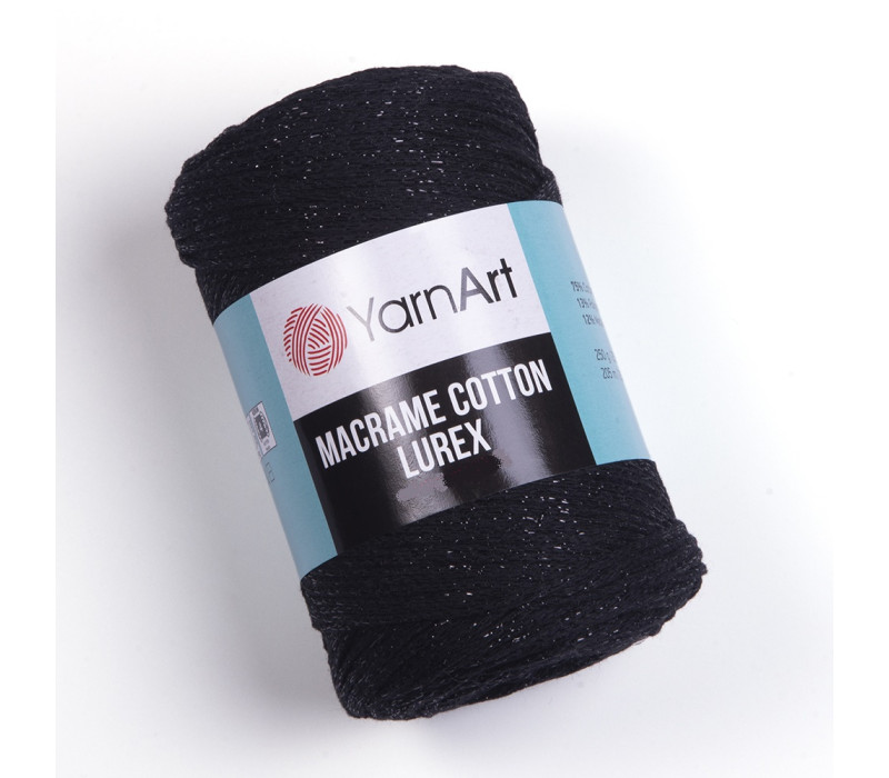Пряжа YarnArt Macrame Cotton lurex 722