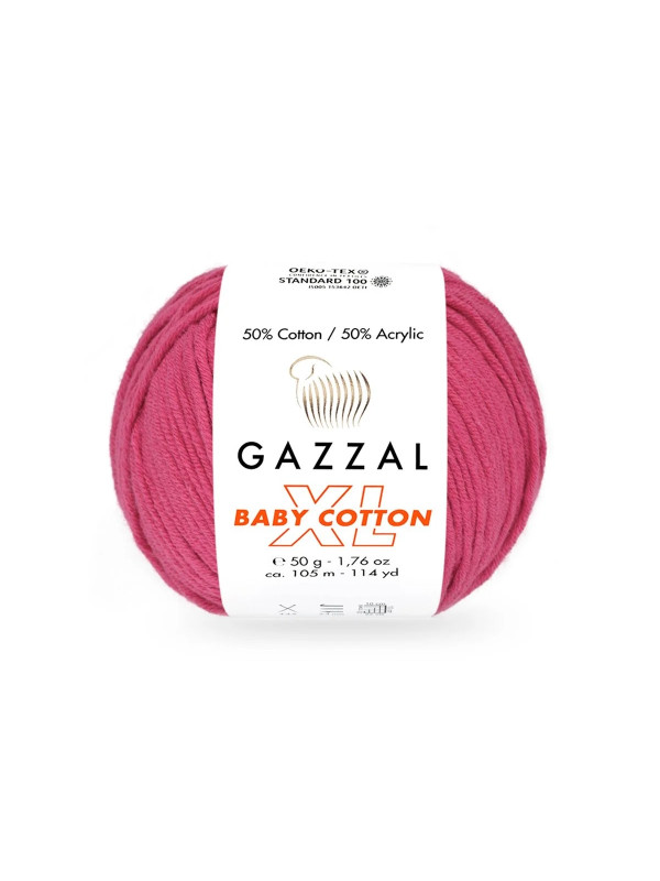 Пряжа Gazzal BabyCotton XL 3415