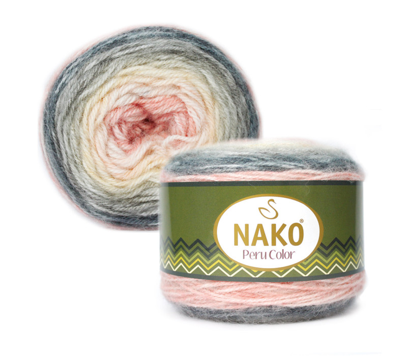Пряжа Nako Peru Color 32183