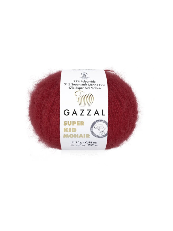 Пряжа Gazzal Super Kid Mohair 64416