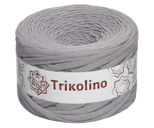 Пряжа трикотажная 7-9 мм "Trikolino" 100м. Серый