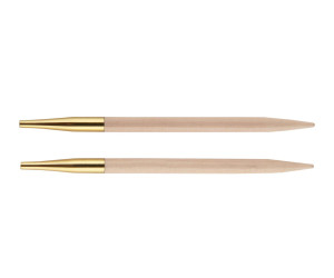 Спиці знімні короткі 3,5мм basix Birch Wood KnitPro 35653