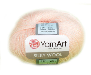 Пряжа YarnArt Silky Wool 341