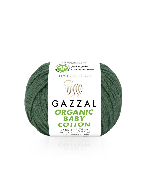 Пряжа Gazzal Organic Baby Cotton 427