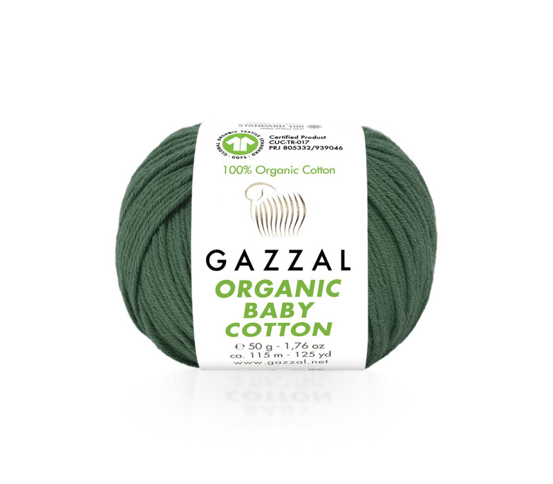 Пряжа Gazzal Organic Baby Cotton 427