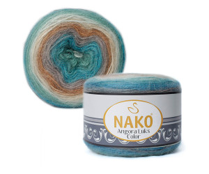 Пряжа Nako Angora Luks Color 81906