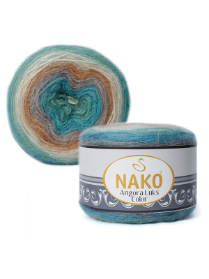 Пряжа Nako Angora Luks Color 81906