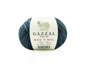 Пряжа Gazzal Rock'n'Roll 13192