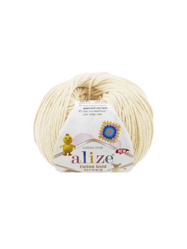 Пряжа Alize Cotton Gold Hobby NEW 01