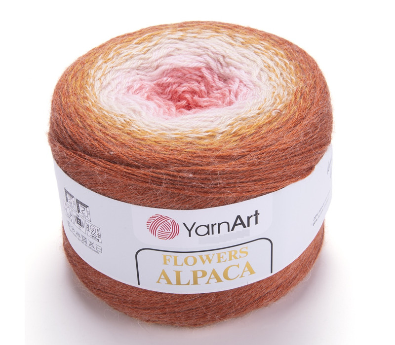 Пряжа YarnArt Flowers Alpaca 414