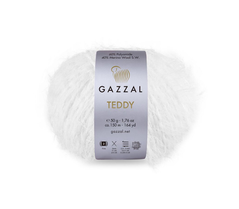 Пряжа Gazzal Teddy 6530 Пряжа Gazzal Teddy 6530