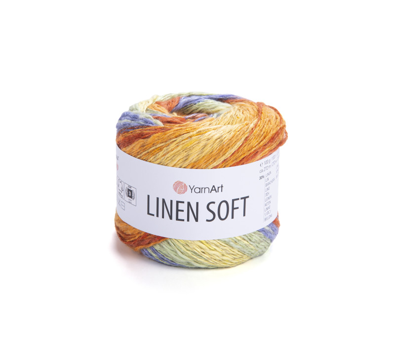 Пряжа YarnArt Linen Soft 7412 Пряжа YarnArt Linen Soft 7412