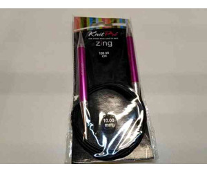 Спиці кругові 10мм 100см Zing KnitPro 47168