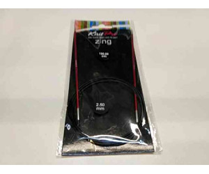 Спиці кругові 2,5мм 100см Zing KnitPro 47153