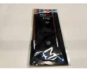 Спиці кругові 5,5мм 100см Zing KnitPro 47162