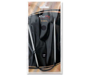Спиці кругові 5мм 100см Basix Aluminium KnitPro 45347