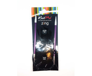Спиці кругові 6мм 100см Zing KnitPro 47163