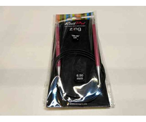 Спиці кругові 6,5мм 100см Zing KnitPro 47164