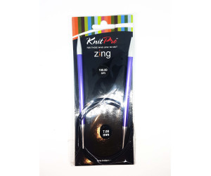 Спиці кругові 7мм 100см Zing KnitPro 47165