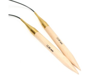 Спиці кругові 12мм 120см Basix Birch Wood KnitPro 35358