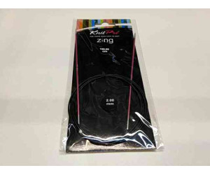 Спиці кругові 2мм 100см Zing KnitPro 47151