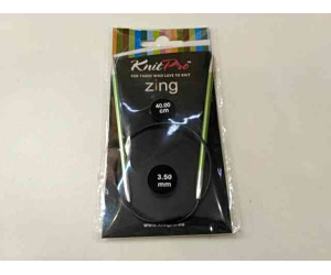 Спиці кругові 2,5мм 40см Zing KnitPro 47063