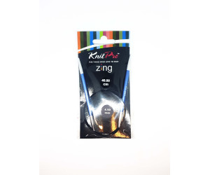 Спиці кругові 4,5мм 40см Zing KnitPro 47070
